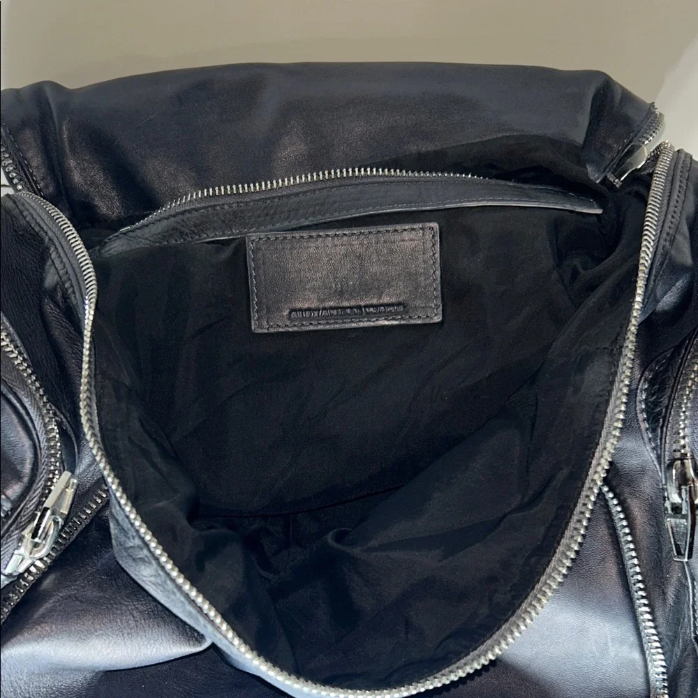 Alexander Wang Black Leather Shoulder Bag - Picture 7 of 12